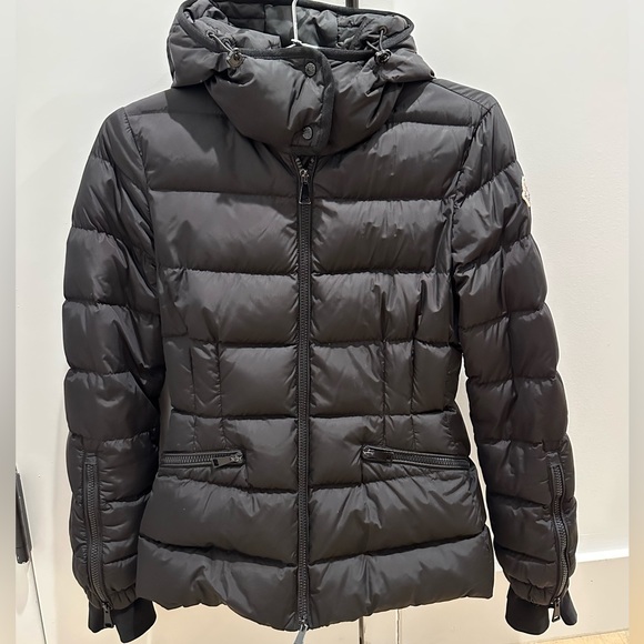 Moncler Hooded puffer black jacket - Picture 10 of 13